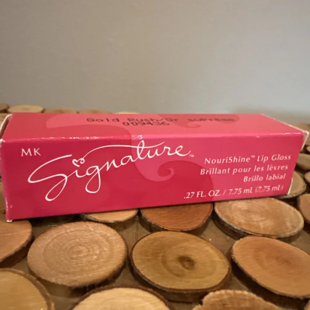 Mary Kay NouriShine Lip Gloss GOLD RUSH Signature 009436 NOS NIB
